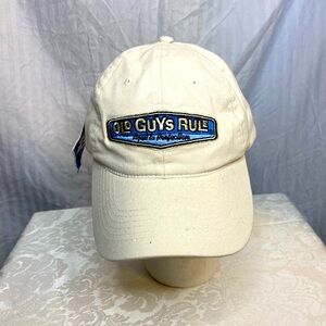 Old Guys Rule men's visor adjustable. NWT